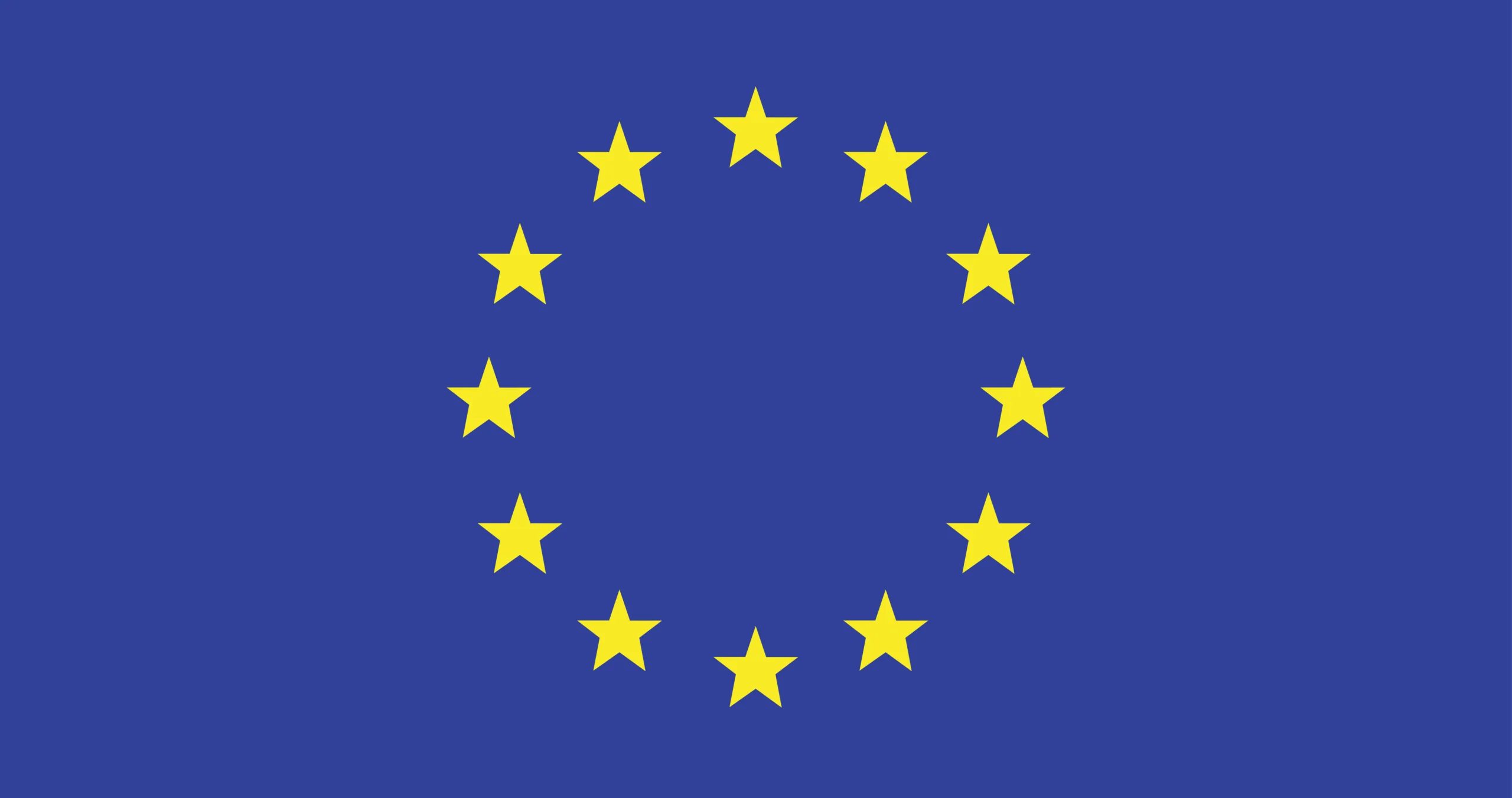 Illustration of European Union flag