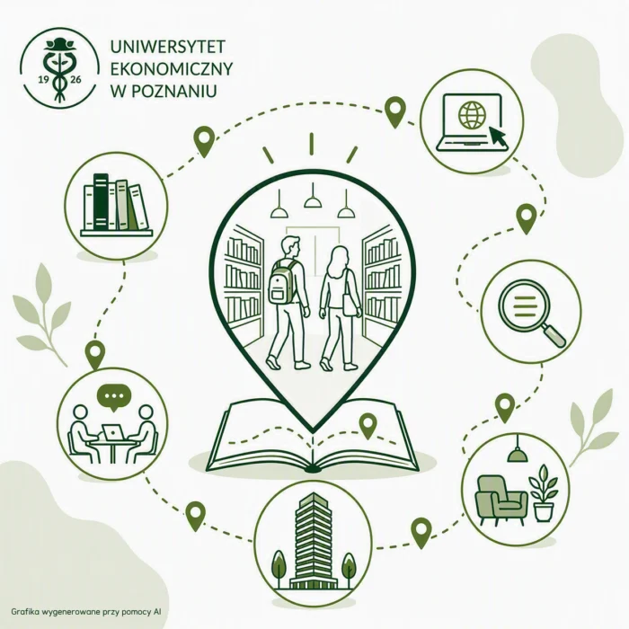 spacer po Bibliotece - akcja dla studentów